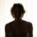 Silhouette einer entspannten Person